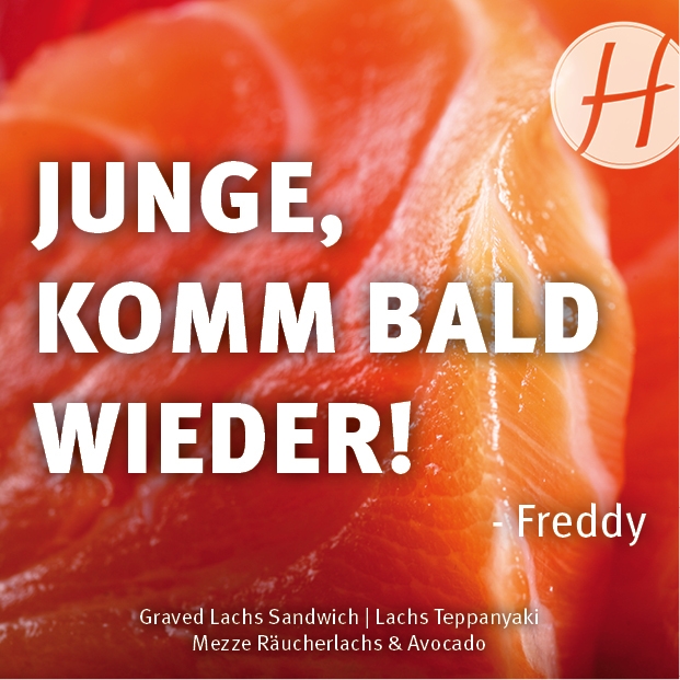 Junge, komm bald wieder!