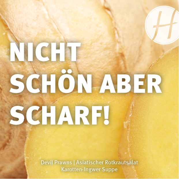 Nicht schön, aber scharf!
