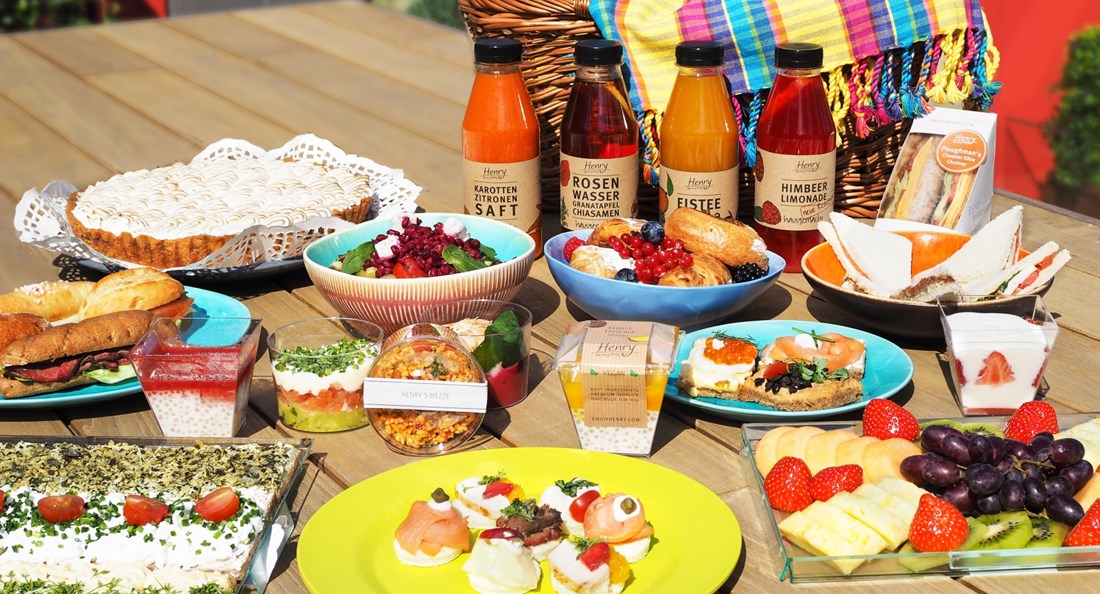 Ein Picknick mit HENRY Produkten