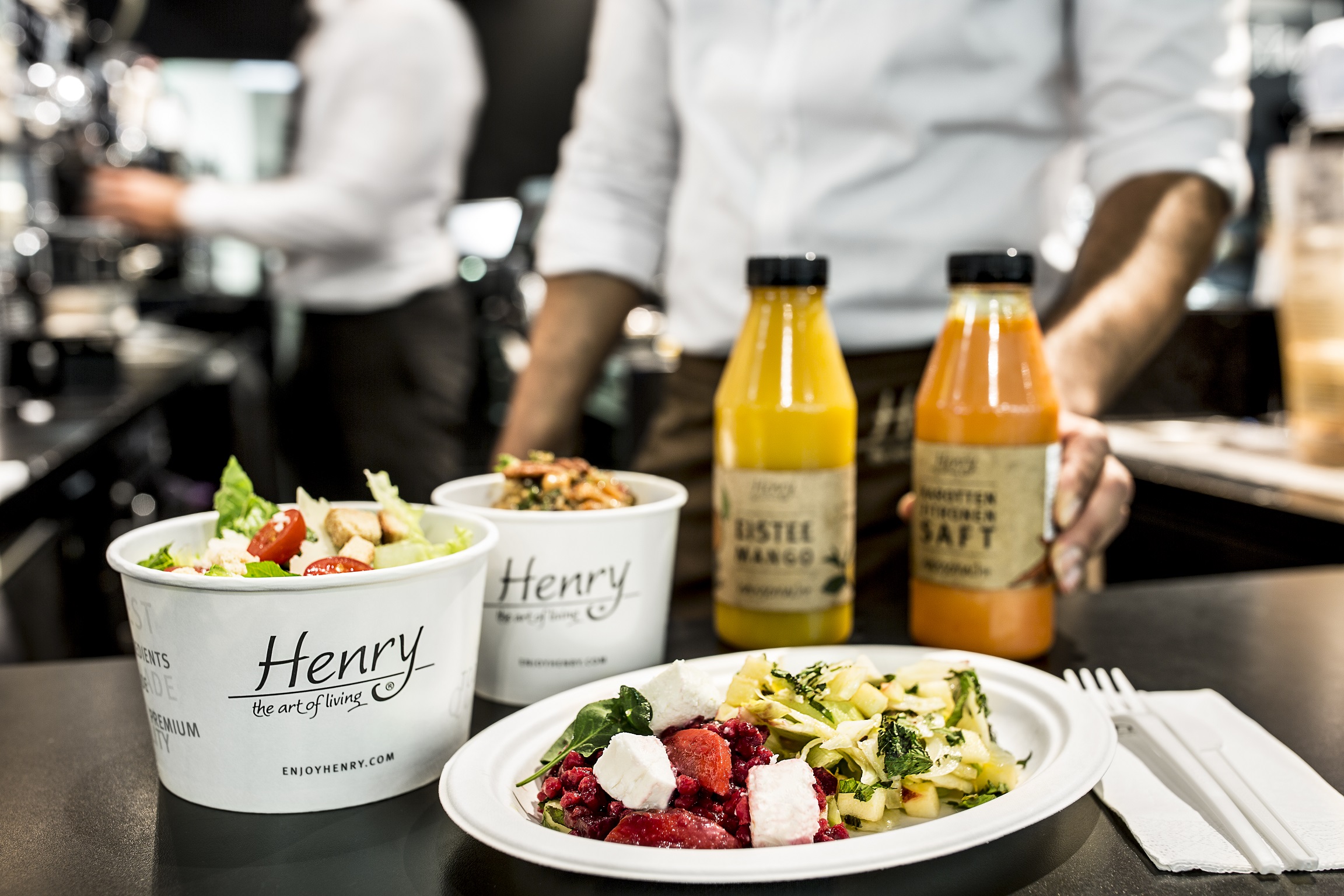 HENRY Check-In 1 Speisen