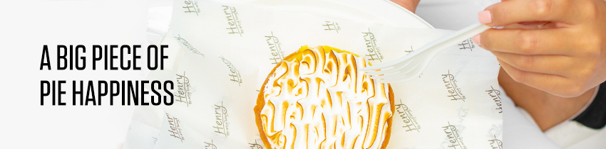 A big piece of pie happiness