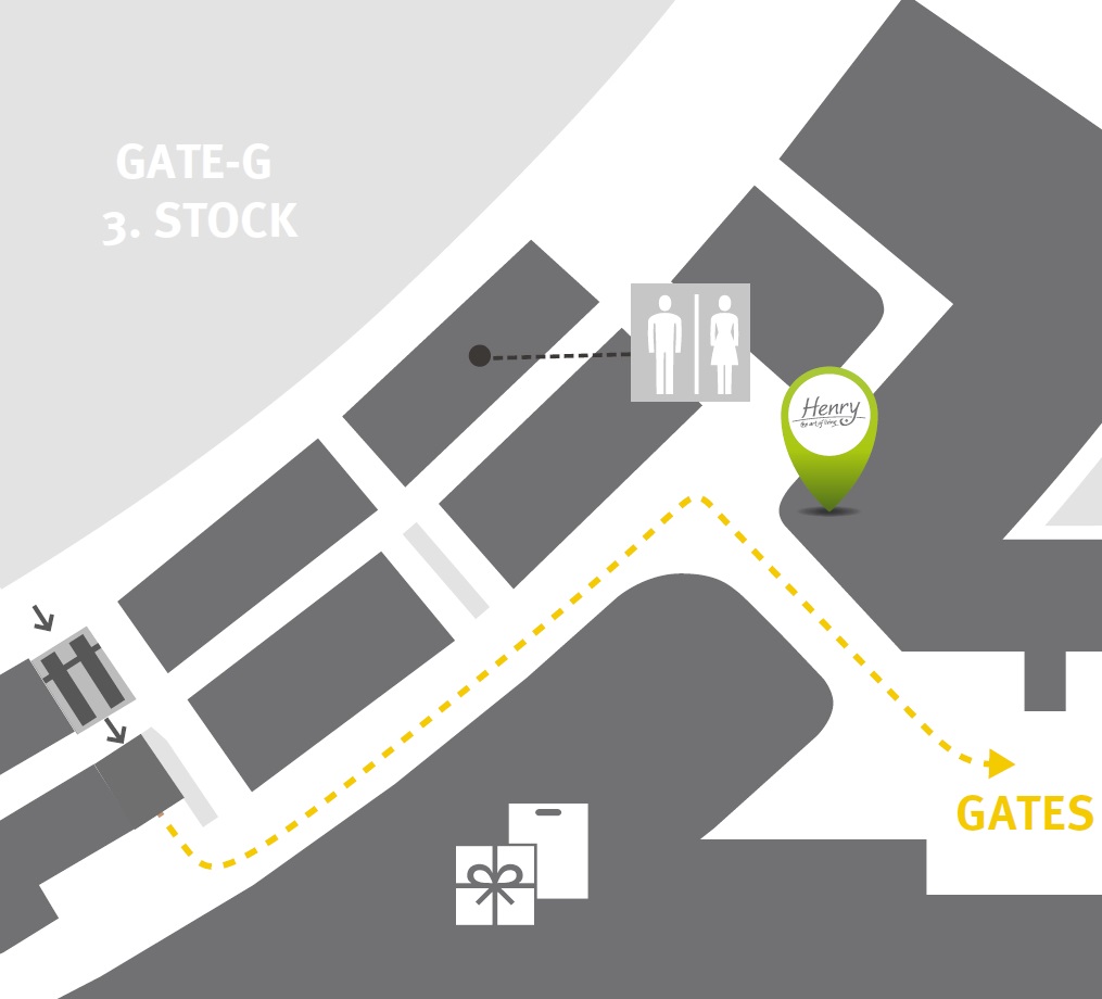 HENRY Check-In 3 Karte