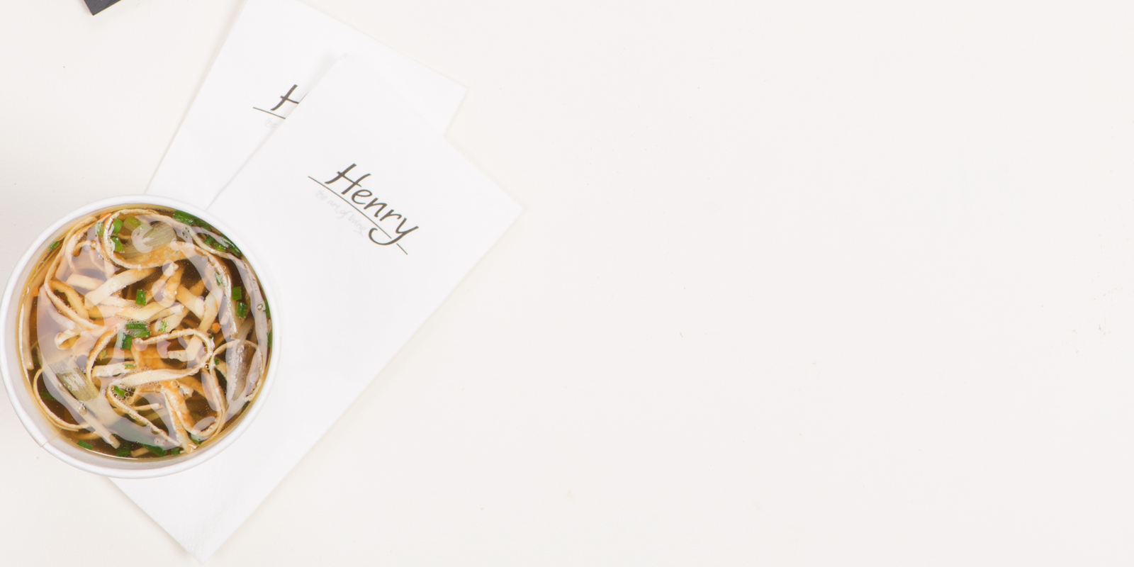 HENRY Soup and Napkins