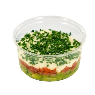 SMOKED SALMON AVOCADO TARTARE