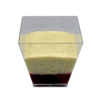 Coconut Rice Pudding with Berry Compote
