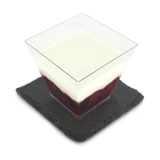 Produktbild: Himbeergrütze mit Vanillecreme