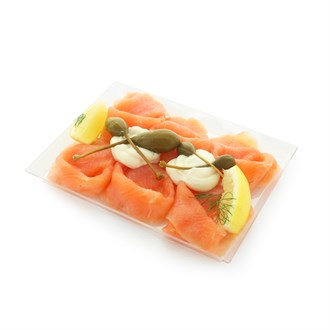 Loch Fyne Salmon | Cream Cheese | Capers SMALL (2 people)
