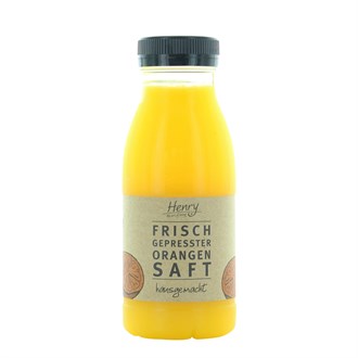 Orangensaft frisch gepresst 0,25L