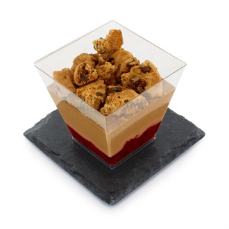 Chocolate Mousse | Raspberry Pudding | Cookies
